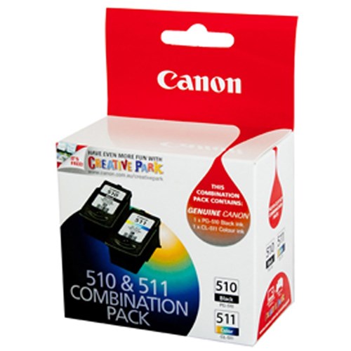 Canon Pixma PG510 CL511 Ink Cartridge Value Pack Assorted Colours | Better Office