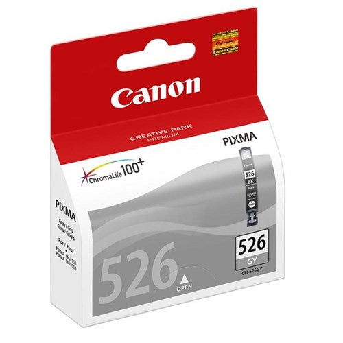Canon ChromaLife100 Pixma CLI526GY Ink Cartridge Grey | Better Office