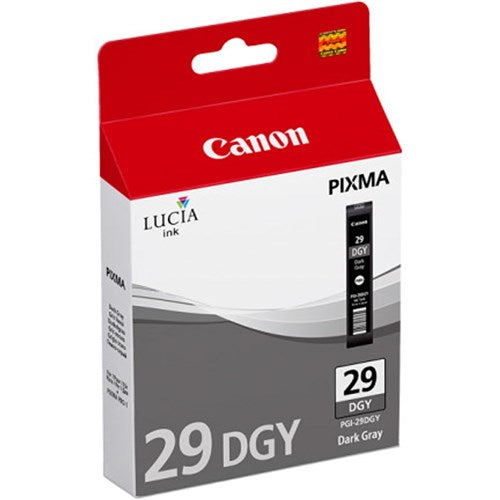 Canon Pixma PGI29DGY Ink Cartridge Dark Grey | Better Office