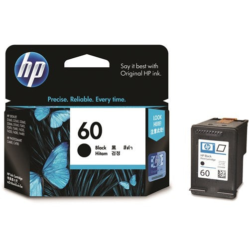 HP 60 Ink Cartridge Black CC640WA | Better Office