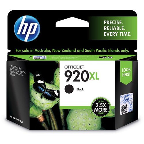 HP 920XL OfficeJet Ink Cartridge High Yield Black CD975AA | Better Office