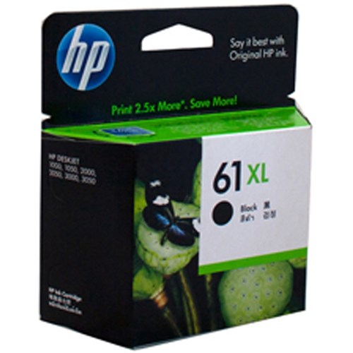 HP 61XL Ink Cartridge High Yield Black CH563WA | Better Office