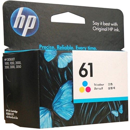 HP 61 Ink Cartridge Tri Colour CH562WA | Better Office