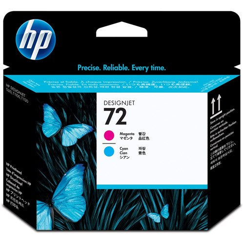 HP C9383A - 72 DesignJet Print Head Cyan & Magenta | Better Office