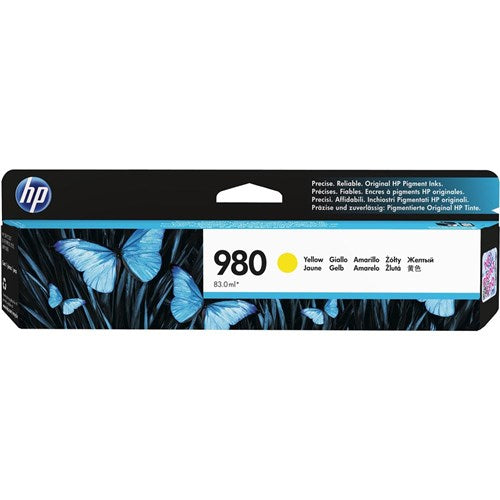 HP 980 Ink Cartridge Yellow D8J09A | Better Office