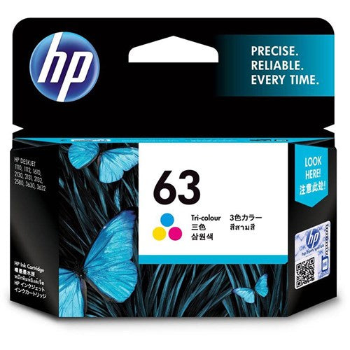 HP 63 Ink Cartridge Tri Colour F6U61AA | Better Office