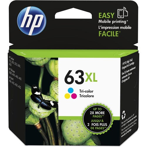 HP 63XL Ink Cartridge High Yield Tri Colour F6U63AA | Better Office