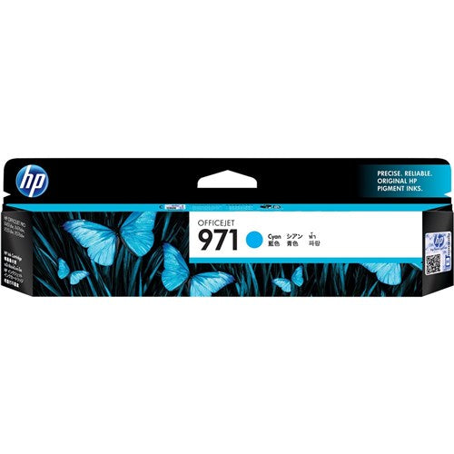 HP 971 OfficeJet Ink Cartridge Cyan CN622AA | Better Office