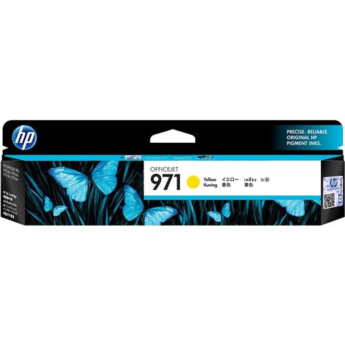 HP 971 OfficeJet Ink Cartridge Yellow CN624AA | Better Office