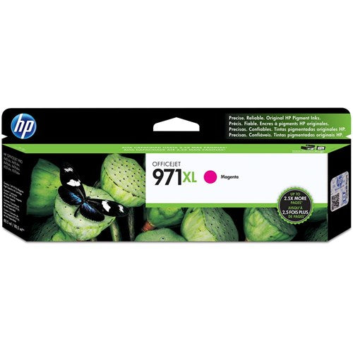 HP 971XL OfficeJet Ink Cartridge High Yield Magenta CN627AA | Better Office