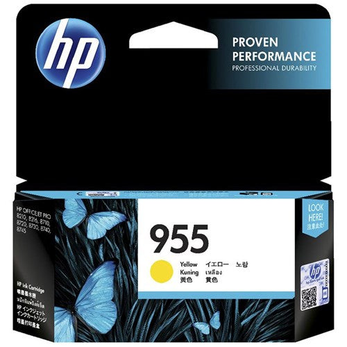 HP 955 Ink Cartridge Yellow L0S57AA | Better Office