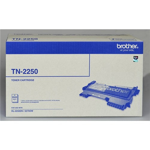 Brother TN-2250 Toner Cartridge High Yield Black | Better Office