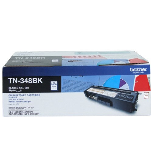 Brother TN-348BK Toner Cartridge Super High Yield Black