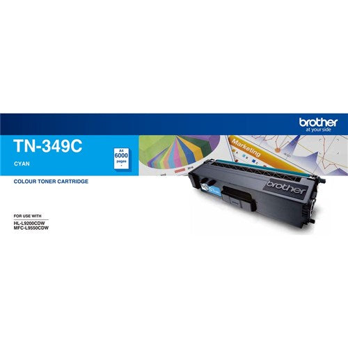 Brother TN-349C Toner Cartridge Super High Yield Cyan | Better Office