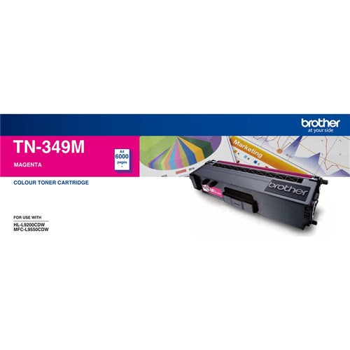 Brother TN-349M Toner Cartridge Super High Yield Magenta | Better Office