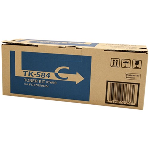 Kyocera TK-584C Toner Cartridge Cyan | Better Office