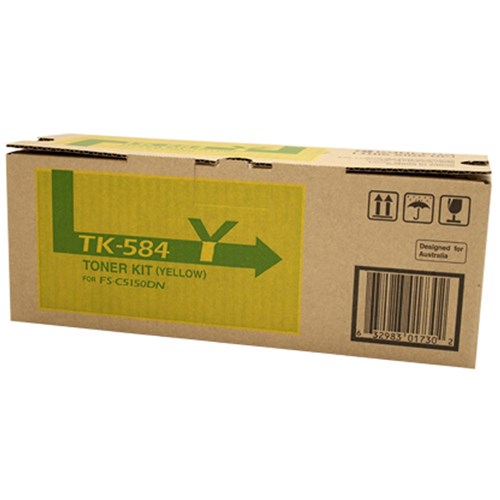 Kyocera TK-584Y Toner Cartridge Yellow | Better Office