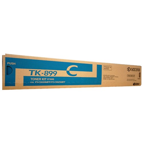 Kyocera TK-899C Toner Cartridge Cyan