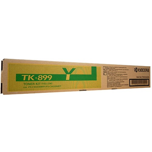 Kyocera TK-899Y Toner Cartridge Yellow