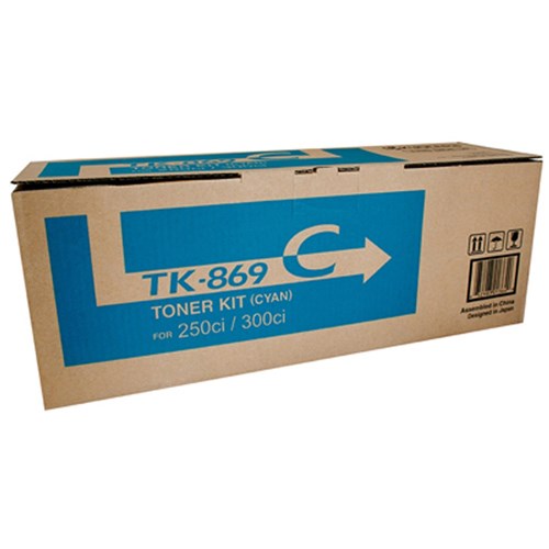 Kyocera TK-869C Toner Cartridge Cyan