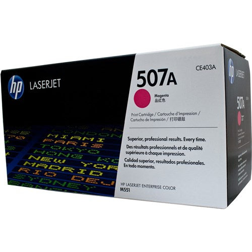 HP 507A LaserJet Toner Cartridge Magenta CE403A | Better Office