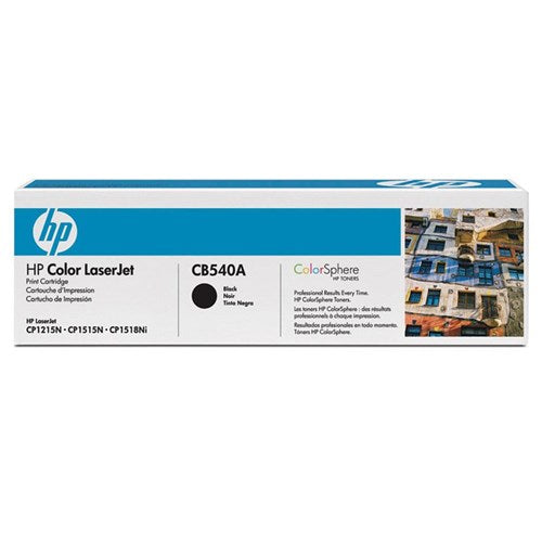 HP 125A LaserJet Toner Cartridge Black CB540A | Better Office