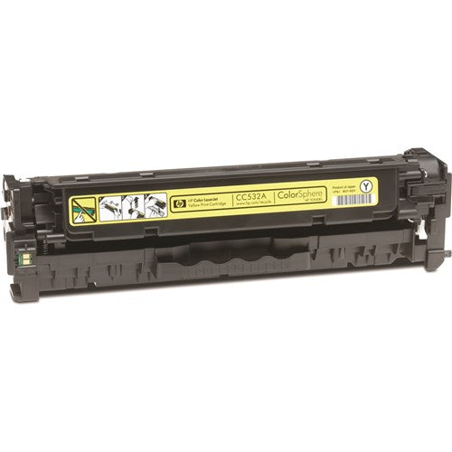 HP 304A LaserJet Toner Cartridge Yellow CC532A | Better Office