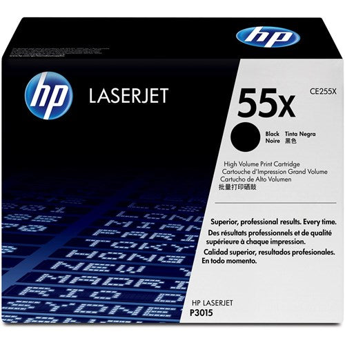 HP 55X LaserJet Toner Cartridge High Yield Black CE255X | Better Office