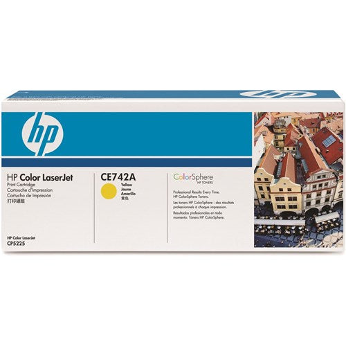 HP 307A LaserJet Toner Cartridge Yellow CE742A | Better Office