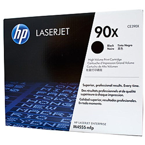 HP 90X LaserJet Toner Cartridge High Yield Black CE390X | Better Office