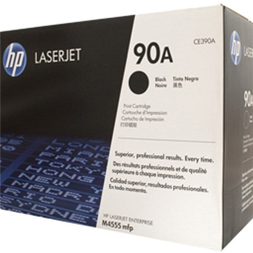 HP 90A LaserJet Toner Cartridge Black CE390A | Better Office