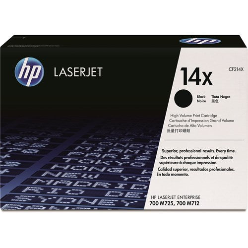 HP 14X LaserJet Toner Cartridge High Yield Black CF214X | Better Office