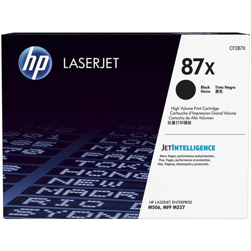 HP 87X LaserJet Toner Cartridge High Yield Black CF287X | Better Office