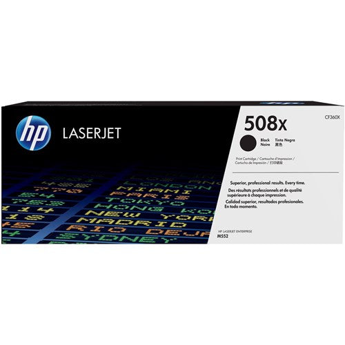 HP 508X LaserJet Toner Cartridge High Yield Black CF360X | Better Office