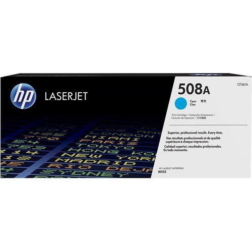 HP 508A LaserJet Toner Cartridge Cyan CF361A | Better Office