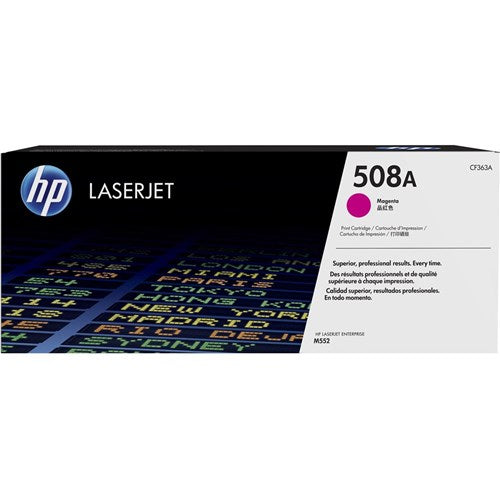 HP 508A LaserJet Toner Cartridge Magenta CF363A | Better Office