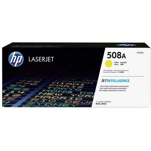 HP 508A LaserJet Toner Cartridge Yellow CF362A | Better Office