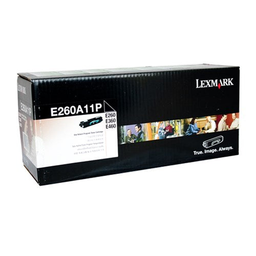 Lexmark E260A11P Return Programme 3.5K Toner Cartridge Black | Better Office