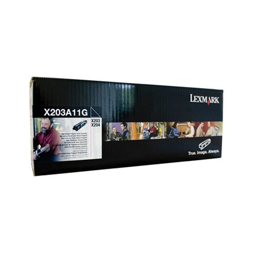 Lexmark X203A11G Return Programme 2.5K Toner Cartridge Black | Better Office