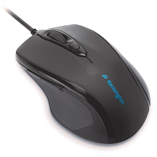 Kensington Pro Fit Wired Mid Size USB Mouse Black | Better Office