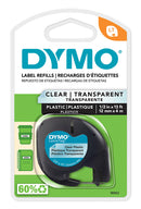 Label Tape Dymo Letra-Tag Plastic Clear
