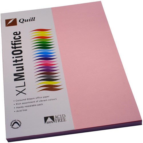 Quill Colour Copy Paper A4 80gsm Musk Pack of 100