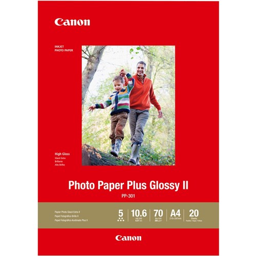 Canon Pp301 A4 265Gsm Glossy Photo Paper Pack of 20