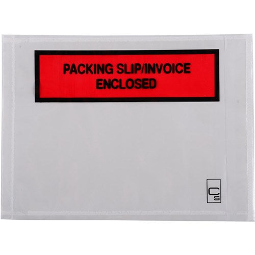 Cumberland Packaging Envelope 115 x 155mm Packing Slip/Invoice Enclosed Box 1000