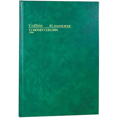 Collins Analysis 61 Series A4 12 Money Column Green