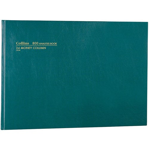 Collins Analysis 800 Series A3 24 Money Column Green