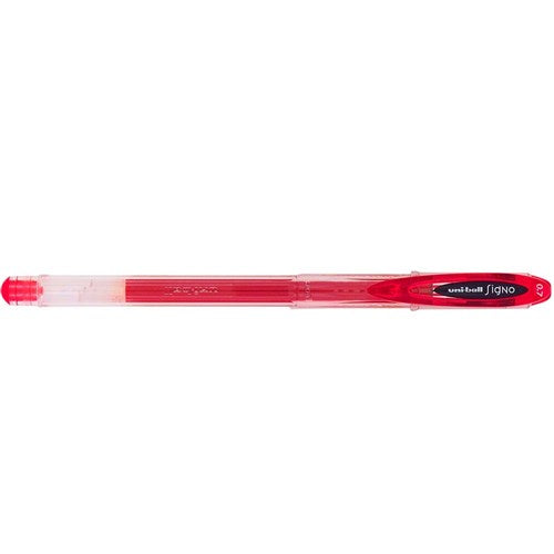 Uni-Ball UM120 Signo Gel Rollerball Pen Fine 0.7mm Red BOX12