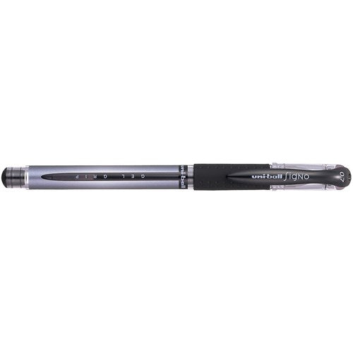 Uni-Ball UM151 Signo DX Gel Grip Rollerball Pen Fine 0.7mm Black BOX12