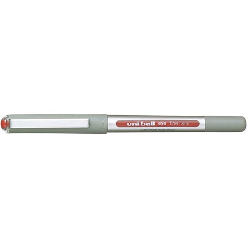 Uni-Ball UB157 Eye Rollerball Pen Fine 0.7mm Red BOX12