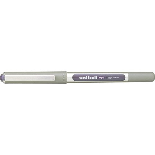 Uni-Ball UB157 Eye Rollerball Pen Fine 0.7mm Violet Pack of 12